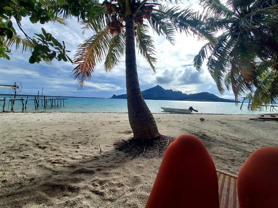 Poemanahere Island Camping A Maupiti Te-Fare-Arii Eksteriør bilde