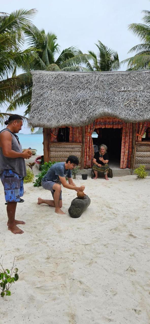 Poemanahere Island Camping A Maupiti Te-Fare-Arii Eksteriør bilde