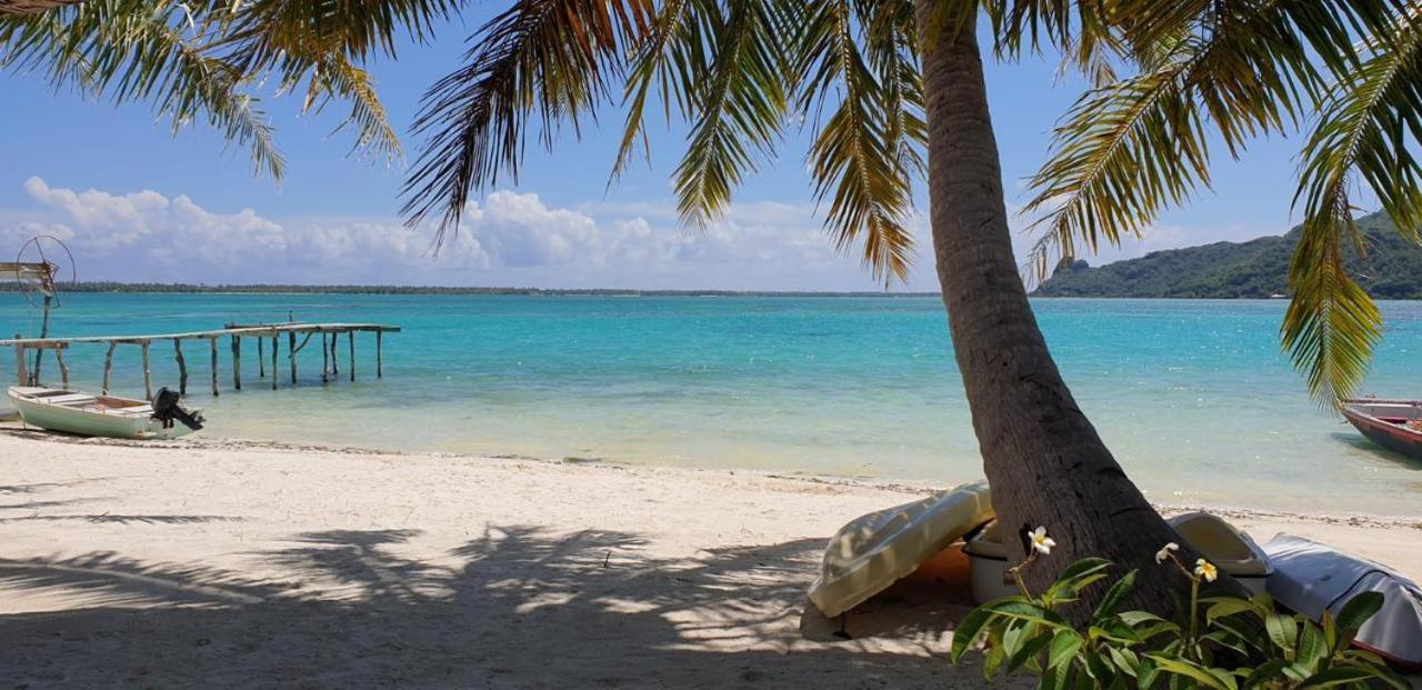 Poemanahere Island Camping A Maupiti Te-Fare-Arii Eksteriør bilde